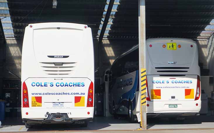 Coles Coaches Irizars 6586AO BS06PL